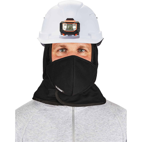 Doublure de casque de s&eacute;curit&eacute; d'hiver N-Ferno avec cache-bouche, Doublure en Molleton, Taille unique, Noir PB Rental Co. Ltd.