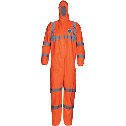 HV High Visibility Coveralls with Hood, Small, Orange, Tyvek&reg; 500 PB Rental Co. Ltd.