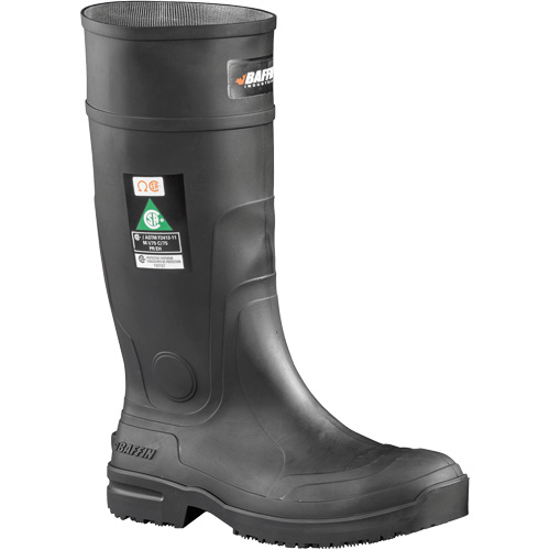 Slip Resistant Boots, Rubber, Steel Toe, Size 9 PB Rental Co. Ltd.