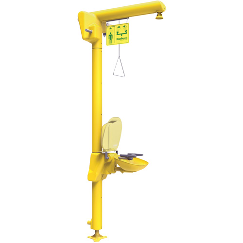 Halo Heat Trace Shower & Eye/Face Wash Unit, Pedestal PB Rental Co. Ltd.