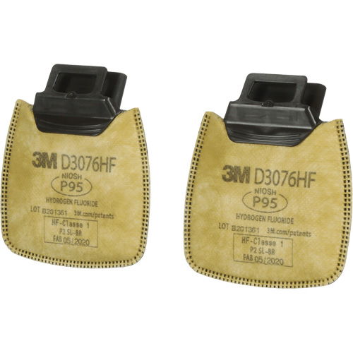 Secure Click Respirator Cartridge, Combination Gas/Vapour Cartridge and Particulate Filter, Acid Gas/P95 PB Rental Co. Ltd.
