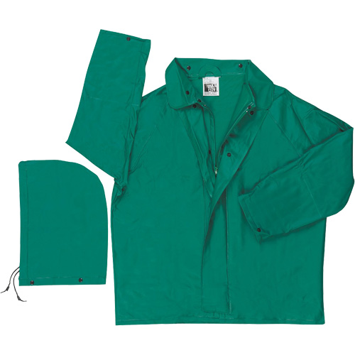 Imperm&eacute;able avec limite dinflammabilit&eacute; Dominator, Polyester/PVC, Moyen, Vert PB Rental Co. Ltd.
