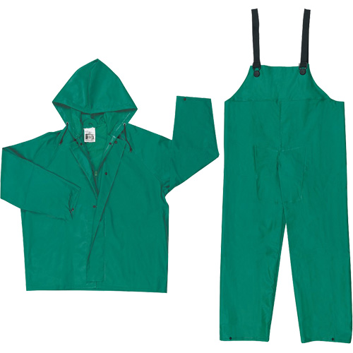 Dominator Limited Flammability Rain Suit, Large, Green PB Rental Co. Ltd.