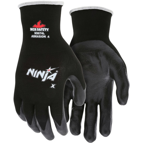 Gants enduits Ninja, Grand, R&ecirc;vetement Bipolym&egrave;re, Calibre 15, Enveloppe en Nylon/Lycra PB Rental Co. Ltd.