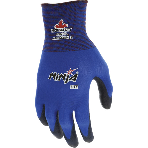 Gants enduits Lite Ninja, Grand, R&ecirc;vetement Polyur&eacute;thane, Calibre 18, Enveloppe en Nylon PB Rental Co. Ltd.