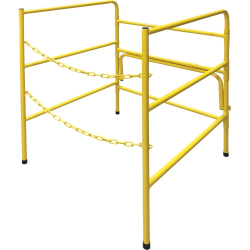 Manhole Guard Rail, Steel PB Rental Co. Ltd.