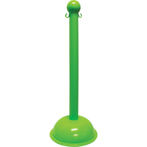 Heavy-Duty Stanchion, 40" High, Green PB Rental Co. Ltd.