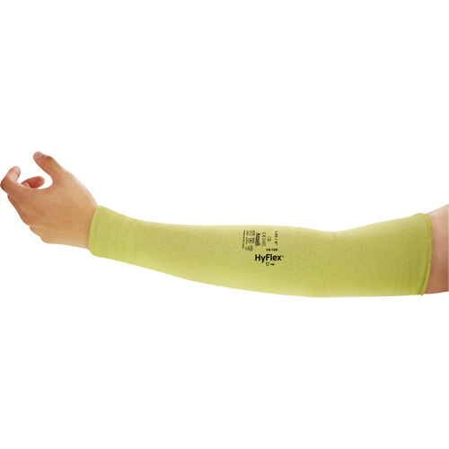 HyFlex&reg; Goldknit&reg; Cut Resistant Sleeve, Kevlar&reg;, 8", ASTM ANSI Level A3/EN 388 Level 3, Yellow PB Rental Co. Ltd.