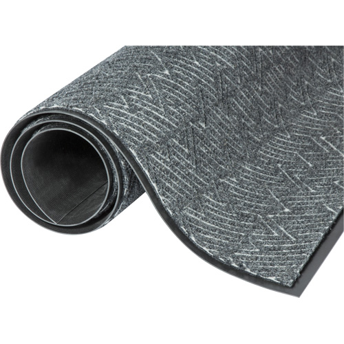 Tapis daccueil Performance Triathlon, Essuie-pieds/grattoir, 6' x 10' x 7/16", Gris frais PB Rental Co. Ltd.