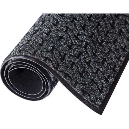 Tire-Track Performance Entrance Mats, Wiper/Scraper, 4' x 8' x 3/8", Charcoal PB Rental Co. Ltd.