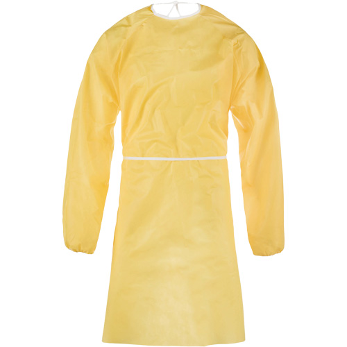 Blouse ChemMax 1, Taille unique, Jaune, Poly&eacute;thyl&egrave;ne/Polypropyl&egrave;ne PB Rental Co. Ltd.