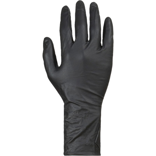 Gants jetables KeepKleen, Grand, Nitrile, 8 mils, Sans poudre, Noir PB Rental Co. Ltd.