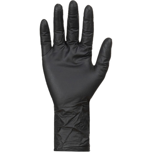 Gants jetables KeepKleen, Grand, Nitrile, 8 mils, Sans poudre, Noir PB Rental Co. Ltd.