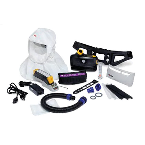 Versaflo Powered Air Purifying Respirator Easy Clean Kit, Loose Fitting Hood & Faceshield, Lithium-Ion Battery PB Rental Co. Ltd.
