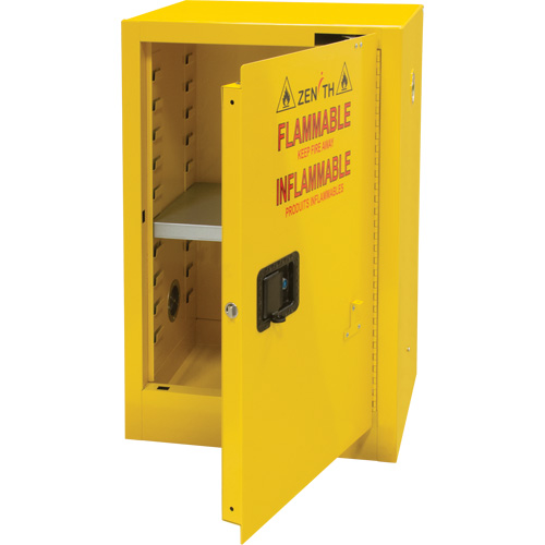 Armoire pour produits inflammables, 12 gal., 1 Porte(s), 23" La x 35" h x 18" p PB Rental Co. Ltd.