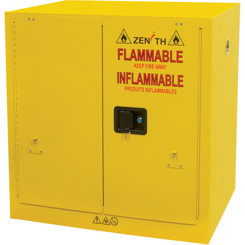 Flammable Storage Cabinet, 22 gal., 2 Door, 35" W x 35" H x 22" D PB Rental Co. Ltd.