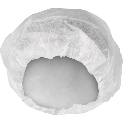 Bonnets bouffants &agrave; usage l&eacute;ger KleenGuard A10, SMMMS, 21", Blanc PB Rental Co. Ltd.