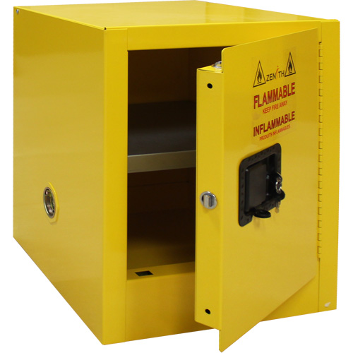 Flammable Storage Cabinet, 4 gal., 1 Door, 17" W x 22" H x 18" D PB Rental Co. Ltd.