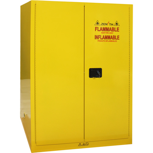 Flammable Storage Cabinet, 90 Gal., 2 Door, 43" W x 66" H x 34" D PB Rental Co. Ltd.