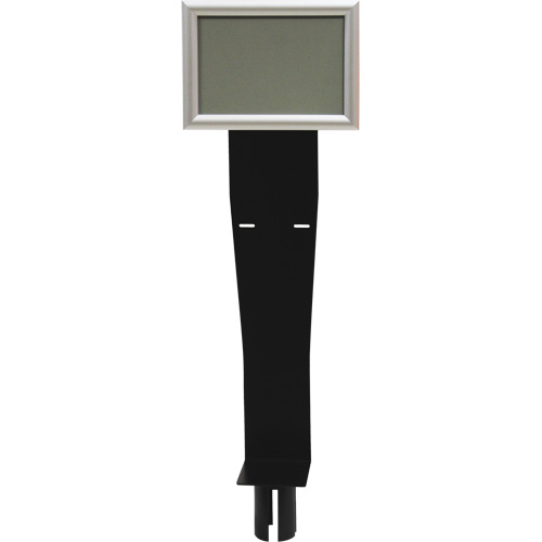 Sign & Dispenser Holder for Crowd Control Post, Black PB Rental Co. Ltd.