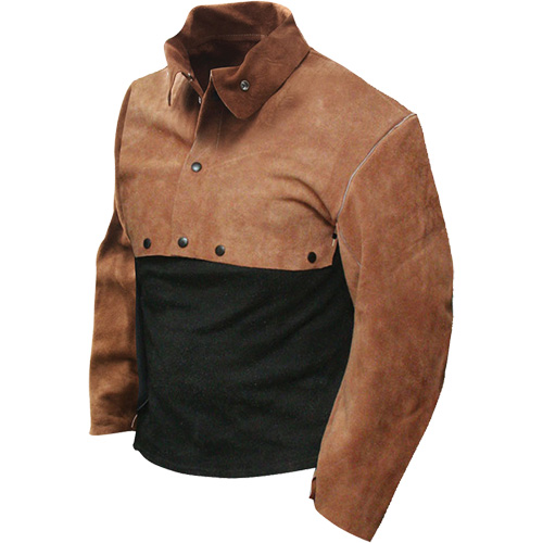 Plastron &agrave; manches en cuir de qualit&eacute; standard, Moyen, Brun PB Rental Co. Ltd.