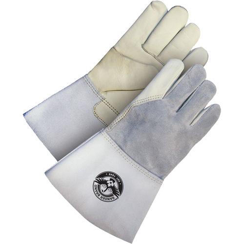 Gander Brand Utility Grain Leather Welder Gloves, Grain Cowhide, Size X-Large PB Rental Co. Ltd.