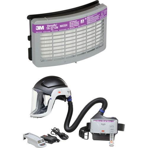 Versaflo Heavy Industry PAPR Kit, Hard Hat & Faceshield, Lithium-Ion Battery PB Rental Co. Ltd.