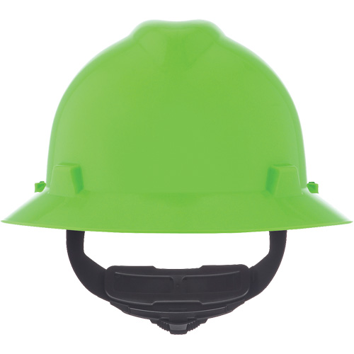 Casque de s&eacute;curit&eacute; &agrave; fente et bordure compl&egrave;te V-Gard, R&eacute;pond aux normes CSA type 1, Suspension Rochet, Non ventil&eacute; PB Rental Co. Ltd.