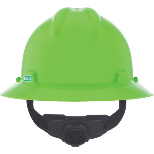 Casque de s&eacute;curit&eacute; &agrave; fente et bordure compl&egrave;te V-Gard, R&eacute;pond aux normes CSA type 1, Suspension Rochet, Non ventil&eacute; PB Rental Co. Ltd.