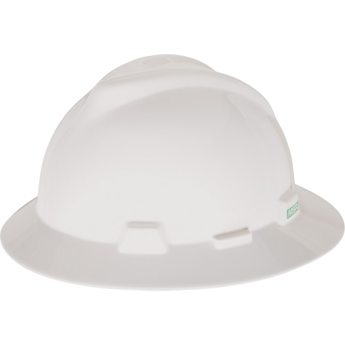 Casque de s&eacute;curit&eacute; &agrave; fente et bordure compl&egrave;te V-Gard, Suspension &agrave; douille, Non ventil&eacute; PB Rental Co. Ltd.