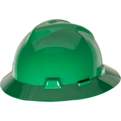 Casque de s&eacute;curit&eacute; &agrave; fente et bordure compl&egrave;te V-Gard, R&eacute;pond aux normes CSA type 1, Suspension Glissement rapide, Non ventil&eacute; PB Rental Co. Ltd.