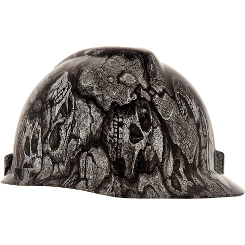 Casque de s&eacute;curit&eacute; Hydro Dip V-Gard, R&eacute;pond aux normes CSA type 1, Suspension Rochet, Non ventil&eacute; PB Rental Co. Ltd.