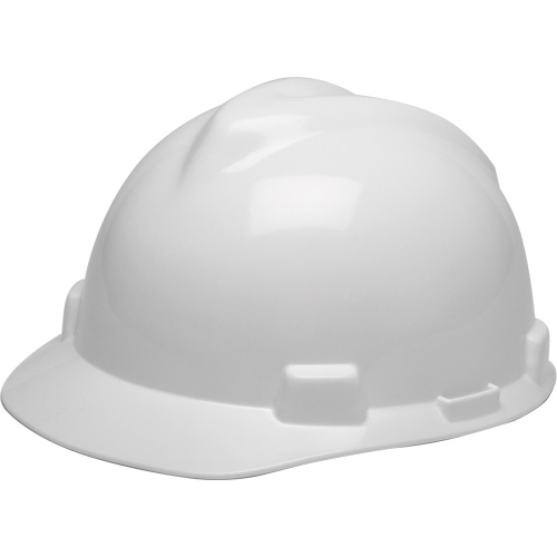 Casque de s&eacute;curit&eacute; avec rainures GREEN V-Gard, R&eacute;pond aux normes CSA type 1, Suspension Rochet PB Rental Co. Ltd.
