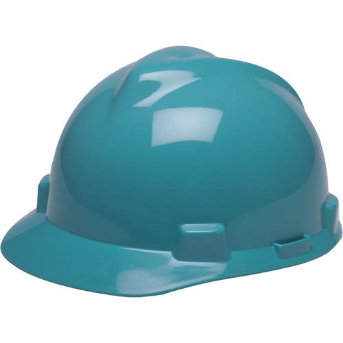 Casque de s&eacute;curit&eacute; avec rainures GREEN V-Gard, R&eacute;pond aux normes CSA type 1, Suspension Rochet PB Rental Co. Ltd.