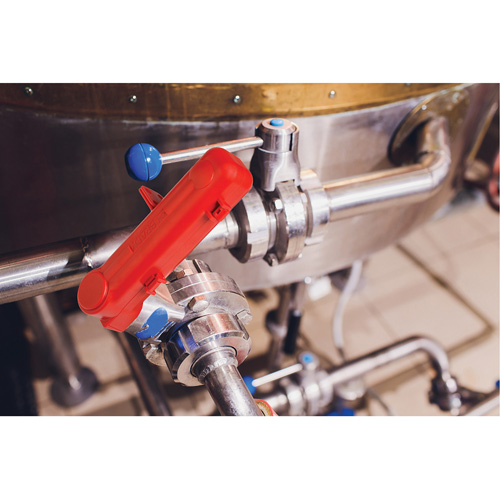 Dispositif de cadenassage pour poign&eacute;e de tirage, Type Papillon PB Rental Co. Ltd.