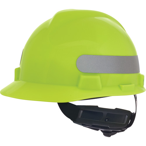 Casque de s&eacute;curit&eacute; &agrave; fentes V-Gard, R&eacute;pond aux normes CSA type 1, Suspension Rochet, Non ventil&eacute; PB Rental Co. Ltd.