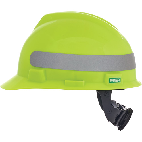 Casque de s&eacute;curit&eacute; &agrave; fentes V-Gard, R&eacute;pond aux normes CSA type 1, Suspension Rochet, Non ventil&eacute; PB Rental Co. Ltd.