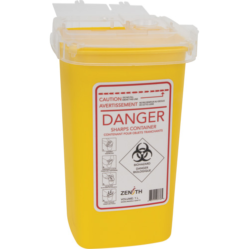 Sharps Container, 1 L Capacity PB Rental Co. Ltd.