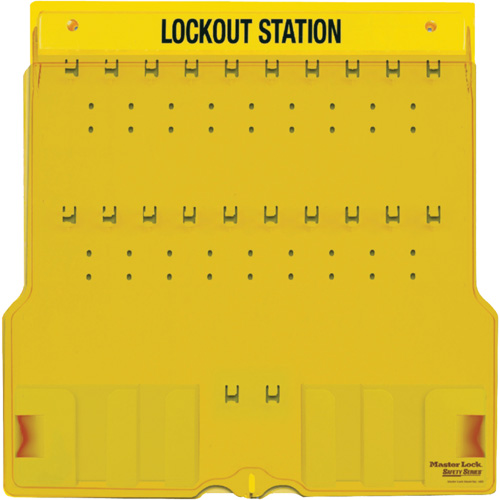 Trilingual Covered Lock Station, None Padlocks, 20 Padlock Capacity, Padlocks Not Included PB Rental Co. Ltd.