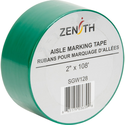 Ruban pour marquage d'all&eacute;es, 2" x 108', PVC, Vert PB Rental Co. Ltd.