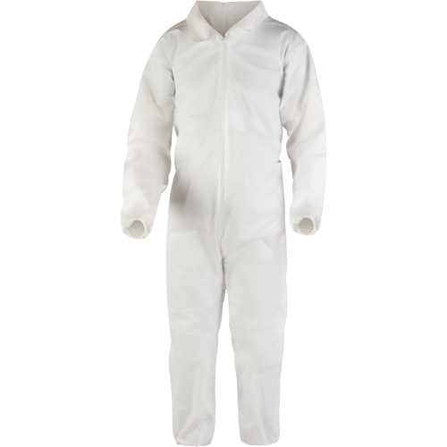 Premium Coveralls, Small, White, Microporous PB Rental Co. Ltd.