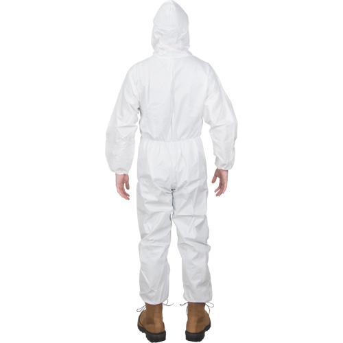 Premium Hooded Coveralls, 4X-Large, White, Microporous PB Rental Co. Ltd.
