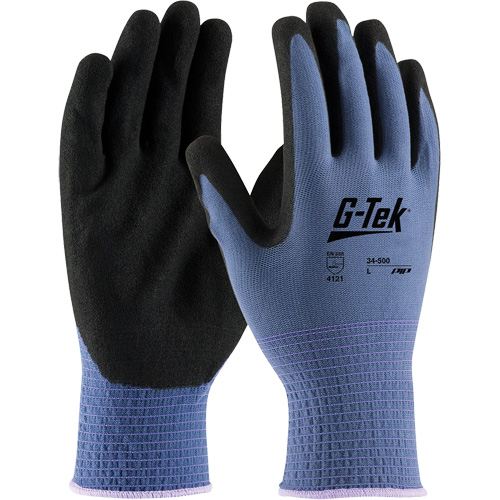 G-Tek&reg; GP Coated Gloves, Small, Nitrile Coating, 13 Gauge, Nylon Shell PB Rental Co. Ltd.