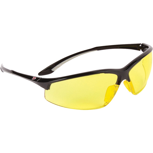 Dynamic Hummingbird Semi-Rimless Safety Glasses, Amber Lens, Anti-Fog, ANSI Z87+/Meets/Exceeds CSA Z94.3 PB Rental Co. Ltd.