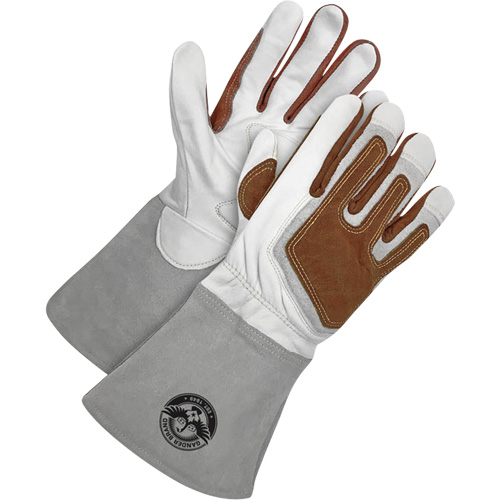 Gander Brand TIG Welder's Gloves with Heat Patch, Grain Goatskin, Size Small PB Rental Co. Ltd.