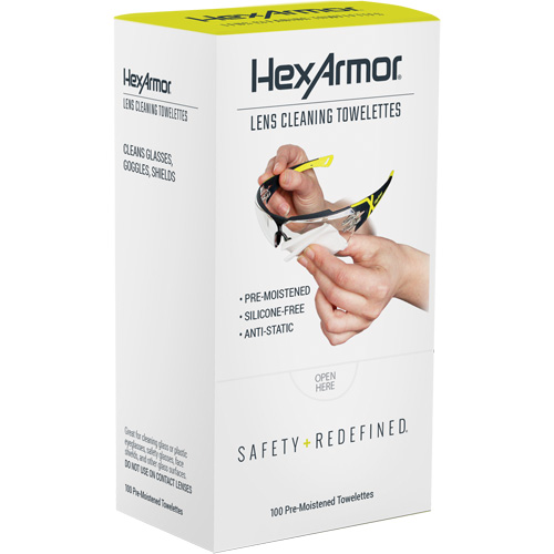 Lingettes nettoyantes pour verres, Paquet de 100 PB Rental Co. Ltd.