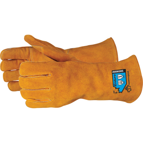 Endura&reg; Deluxe Cut-Resistant Welding Gloves, Split Cowhide, Size Small PB Rental Co. Ltd.