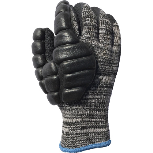 Gants antichocs enduits pour le martelage, 8/Moyen, Paume en Synth&eacute;tique, Poignet &eacute;lastique PB Rental Co. Ltd.