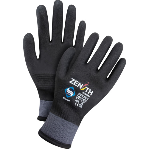 Gants enduits ZX-30° de premi&egrave;re qualit&eacute;, Moyen, R&ecirc;vetement Mousse de PVC, Calibre 15, Enveloppe en Nylon PB Rental Co. Ltd.