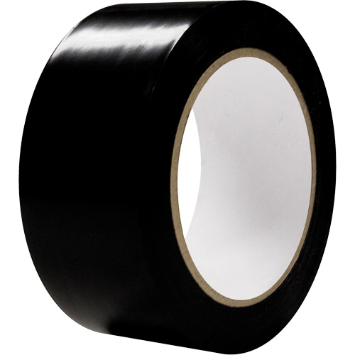 Aisle Marking Tape, 2" x 108', PVC, Black PB Rental Co. Ltd.